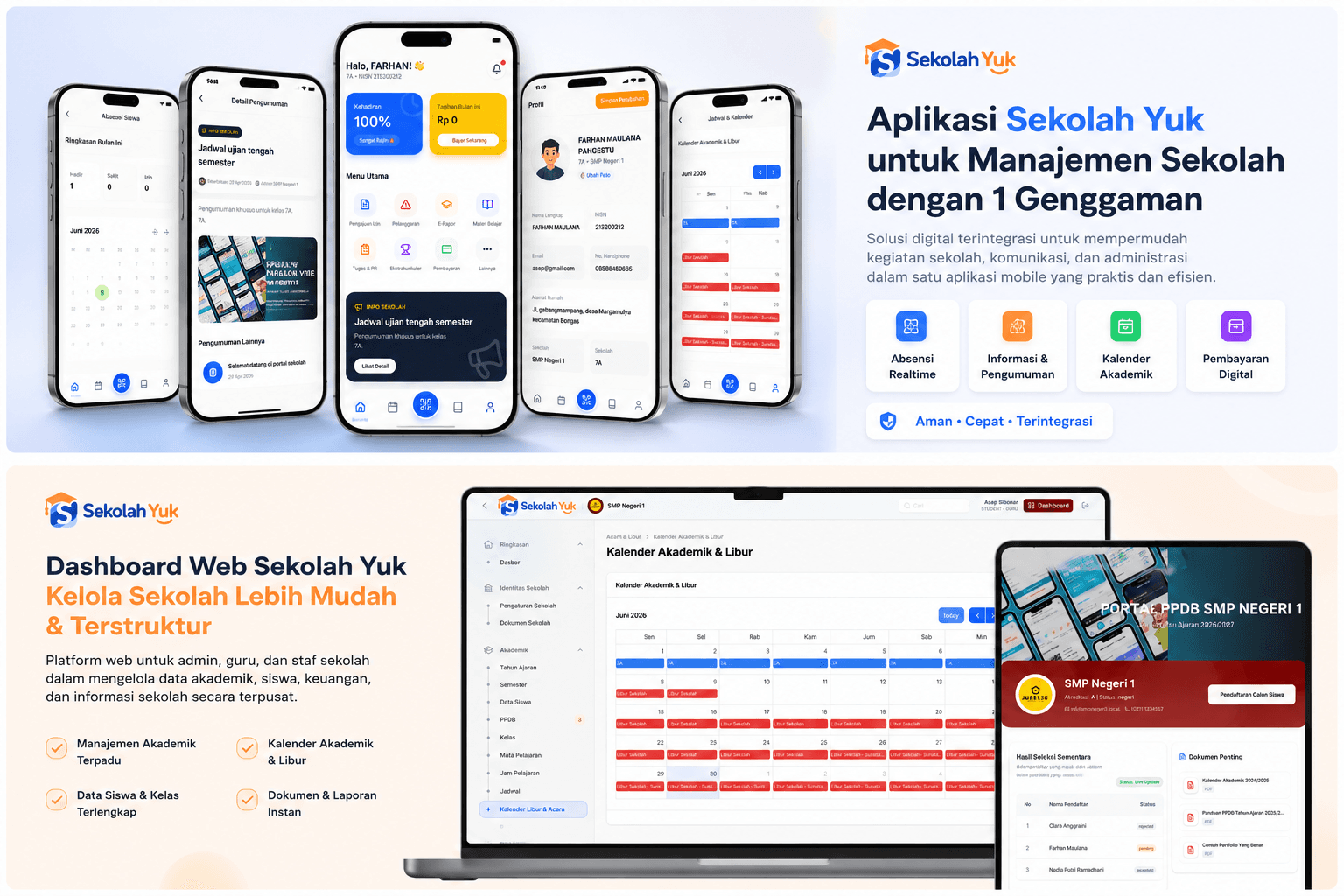Sekolahyuk Web Apps Integration System gallery 1